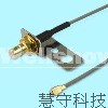 IPEX MHF/MHFIII Cable to SMB Bulkhead Jack