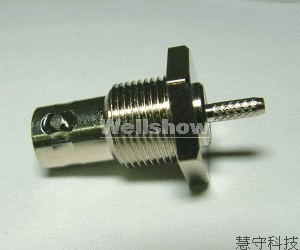 RF Connectors BNC Female Bulkhead Crimp Type