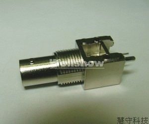 RF Connectors BNC Female Metal Housing PCB Mount Type