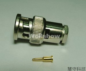BNC Male Straight Clamp Type