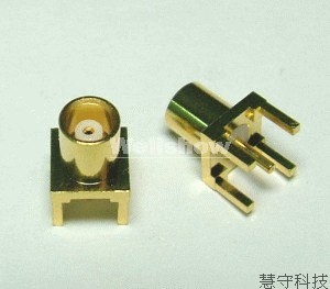 MCX Female Straight PCB Mount Type