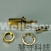 MMCX Female Bulkhead Crimp Type