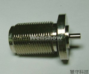 N Female/Jack Bulkhead Connector Crimp Type