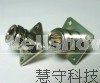 N Female 4 hole Flange Crimp Type