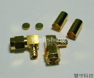 SMA Male RA Crimp Type