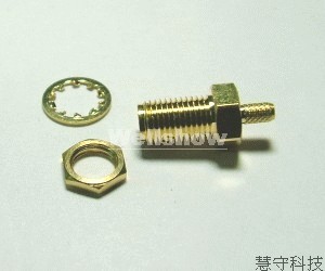 SMA Female Bulkhead Crimp Type
