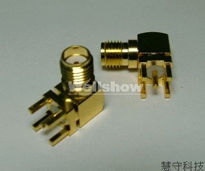 SMA Female RA PCB Mount Type