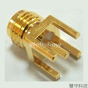 SMA Female Straight PCB Mount Type