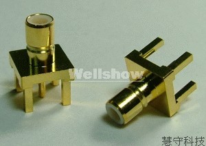 SMB  Female Straight PCB Mount Type