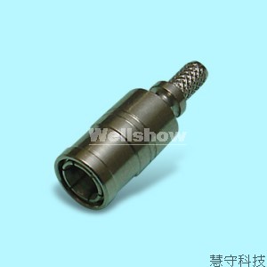 SMB  Male Straight Connector Crimp Type