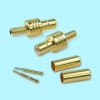 SMB Female RF Connector for Coaxial Cable