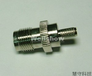 TNC Female Straight Crimp Type